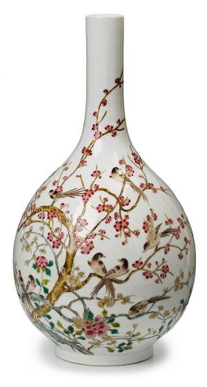 Enghalsvase, China wohl 19. Jh.