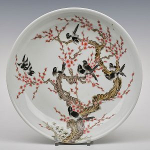 Gr. rd. Schale, China wohl 20. Jh.