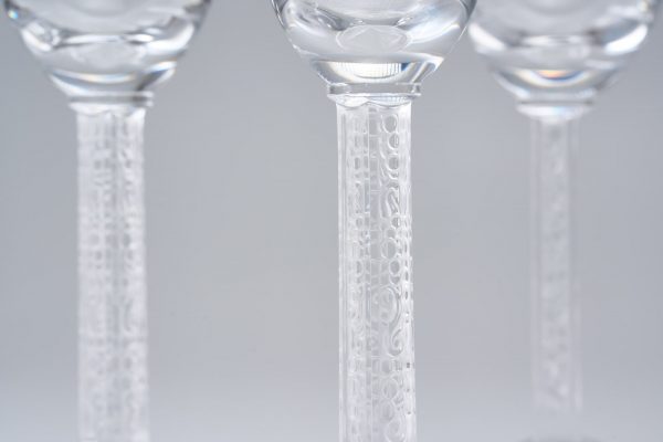213/1133 Konvolut versch. Stielgläser, Lalique Ende 20. Jh. – Bild 2