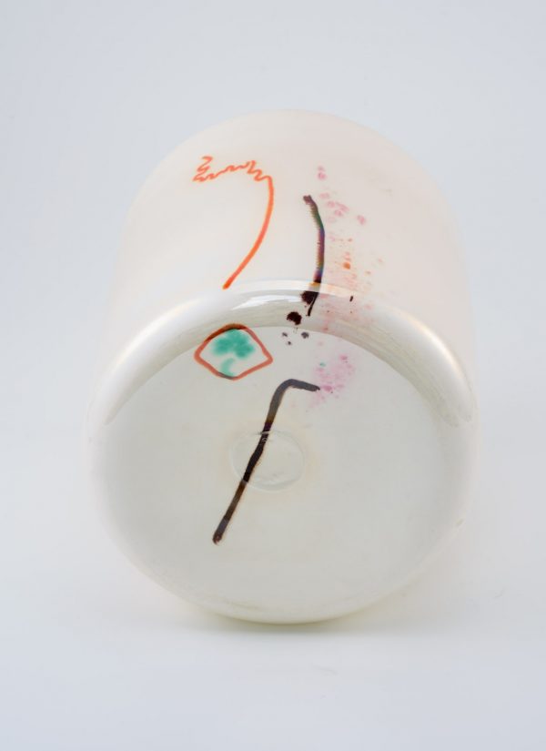 31/2216: Studioglas Gr. Vase, wohl Ende 20. Jh. – Bild 6