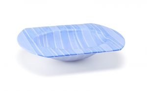 213/1103 Studioglas Klaus Moje: Schale, wohl um 1990