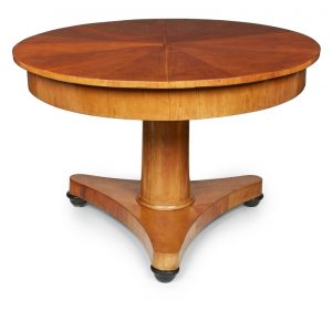 218/561 Rd. Biedermeier-Tisch, süddt. um 1825-30