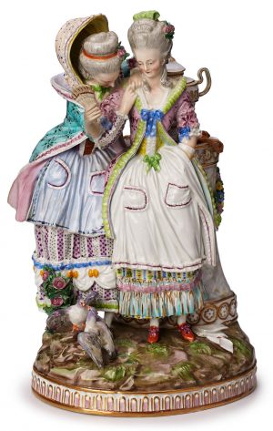 "Der Liebesbrief", Meissen um 1945