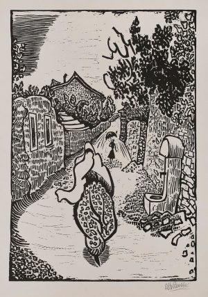 31/2092: Holzschnitt Otto Pankok