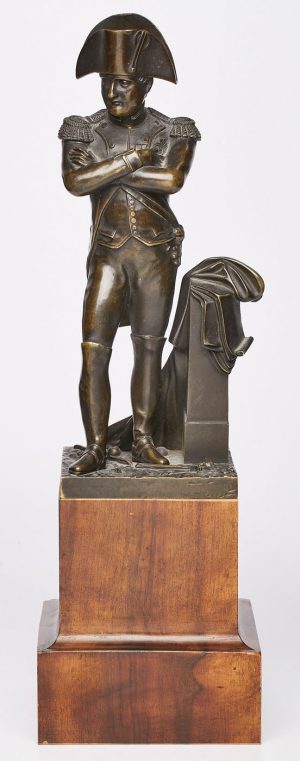 Bronzeskulptur Frankreich 2. Hälfte 19. Jh. "Napoleon"