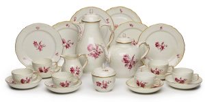 Lot 723: Kaffee-/ Tee-Service für 6 Pers., KPM Berlin wohl 2. Hälfte 20. Jh.