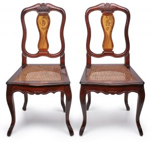 Paar Barock-Stühle, süddt. 18. Jh.