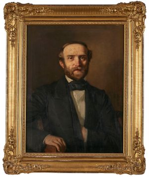 Lot 253: Gemälde Georg Philipp Winterwerb "Herrenbildnis"