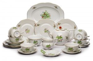 Lot 204/823: Tee-Service für 6 Pers., Herend 20. Jh.