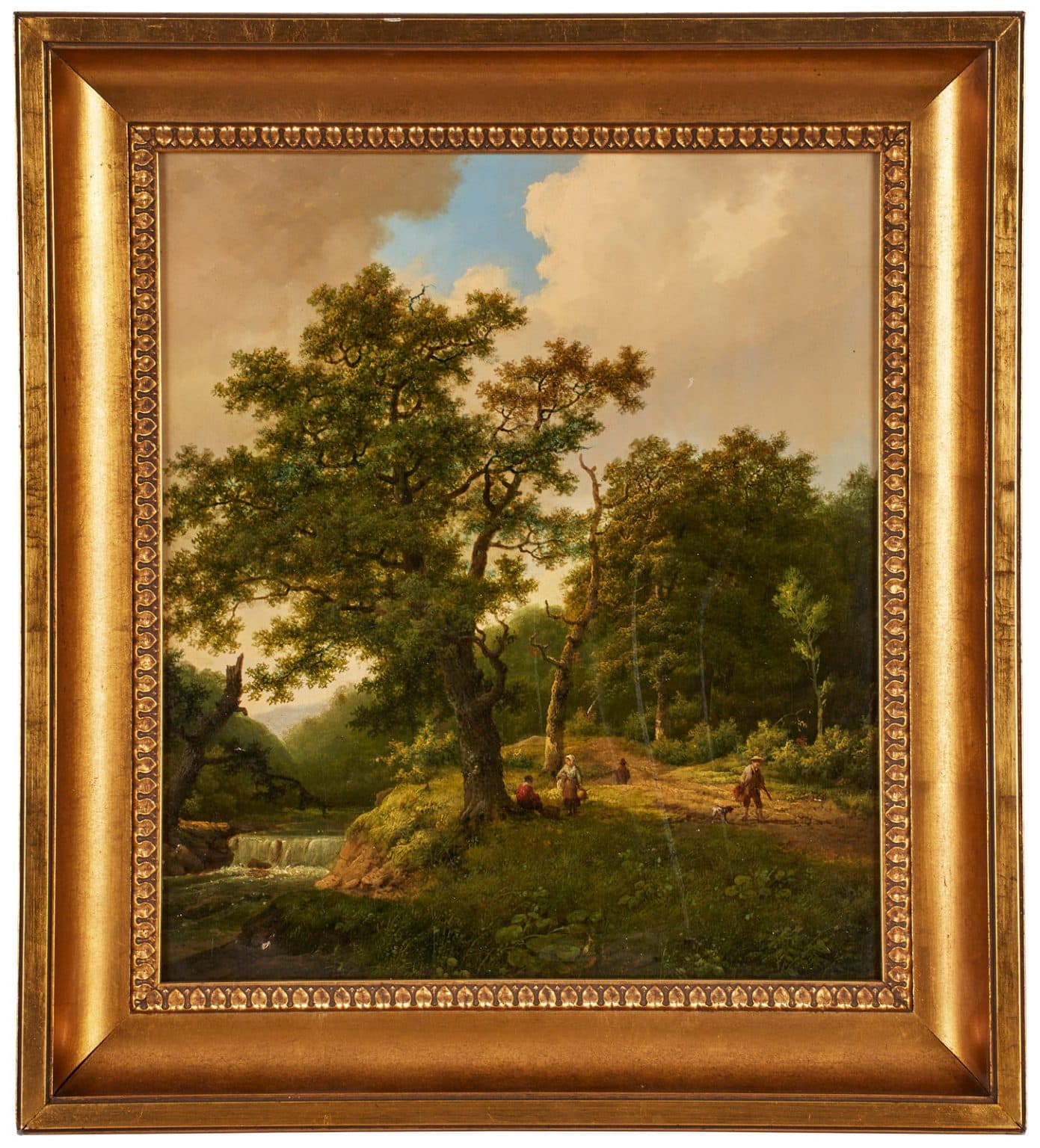 Los 171 Gemälde Karl Philipp Fohr, Umkreis „An der alten Eiche am Fluß