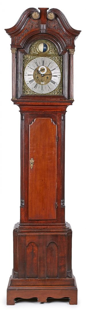 Langkasten-Standuhr, George III, England um 1780