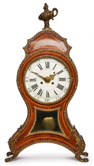 Lot 204/536: Gr. Pendule, Louis-XV-Stil, Frankreich 19. Jh.