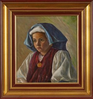 Lot 204/273: Gemälde Monogr. u. Dat. JHC 1905