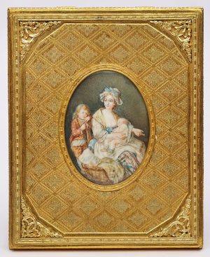 Miniatur sign. Hubert "Le Silence"