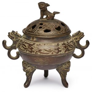 Lot 204/1145: Kl. Räuchergefäß, China wohl 19. Jh.