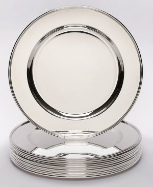 Lot 205/803: Satz von 12 Platztellern, Italien Ende 20. Jh.