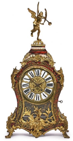 Pendule in Boulle-Stil, Frankreich 19. Jh.