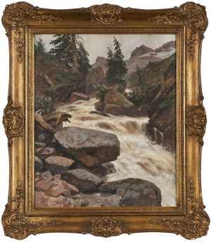 209/295 Gouache Ernst Heinrich Platz