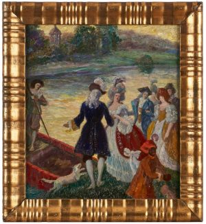 207/407 Gemälde signiert Genzer