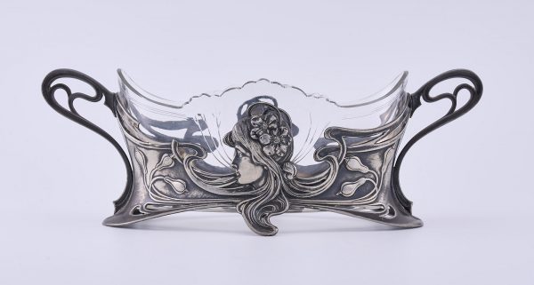 31/2275: Kl. Jardinière, Jugendstil, WMF um 1910