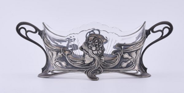31/2275: Kl. Jardinière, Jugendstil, WMF um 1910 – Bild 2