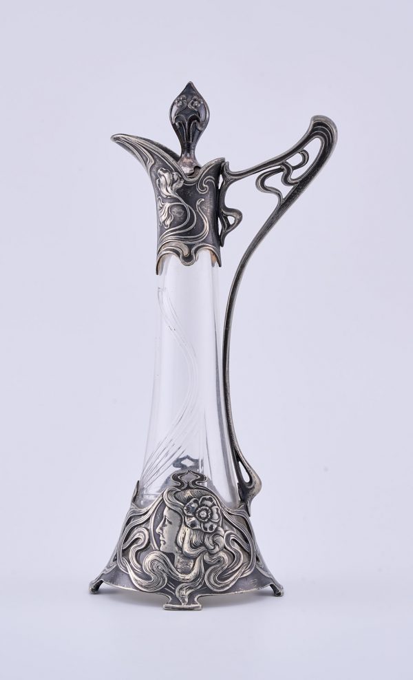 31/2276: Kl. Karaffe, Jugendstil, Wien um 1900