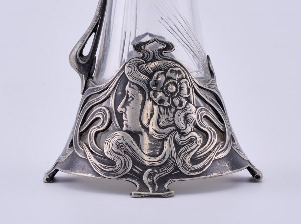 31/2276: Kl. Karaffe, Jugendstil, Wien um 1900 – Bild 5