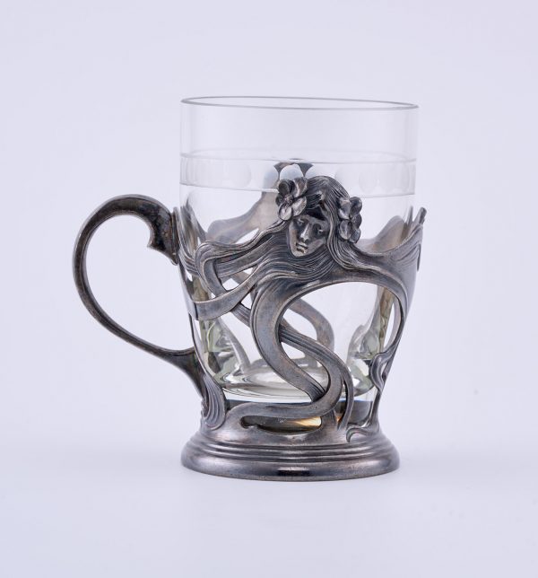 31/2277: Teeglas, Jugendstil, Wien um 1900 – Bild 3