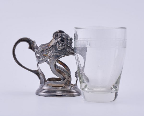 31/2277: Teeglas, Jugendstil, Wien um 1900 – Bild 4