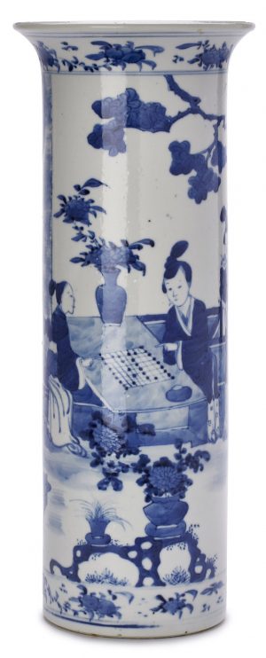 207/1135 Stangenvase, China wohl Qing-Dynastie um 1800