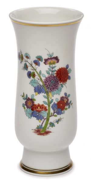 208/779 Kl. Vase "Päonienzweige", Meissen um 1940