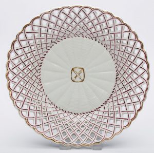 Kl. Flechtschale, Höchst 18. Jh.