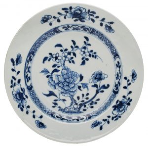 210/1238 Teller "Päonienzweig", China 18. Jh.