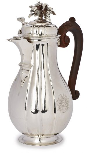 208/851 Kaffeekanne, Barock, Augsburg um 1737