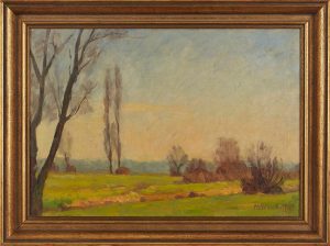 209/308 Gemälde signiert M. Wüsthoff