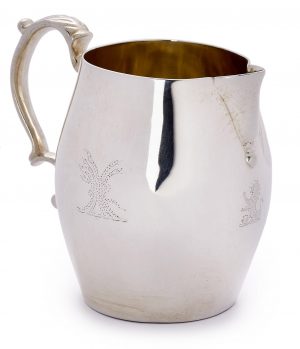 208/936 Sahnegießer/ milk jug, London wohl 1790