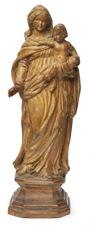 209/361 Kl. Madonna mit Kind, Frankreich wohl 17. Jh.