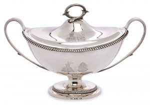 209/736 Deckelsaucière, Georgian, London 1802