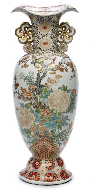 Vase mit Imari-Dekor, wohl China 20. Jh.