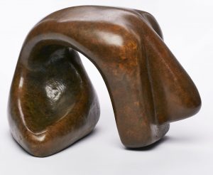 209/406 Bronze Tolla: Gebeugter Akt, 1990