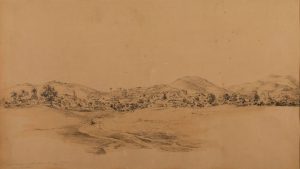 211/176 Bleistiftzeichnung Adolf Hoeffler