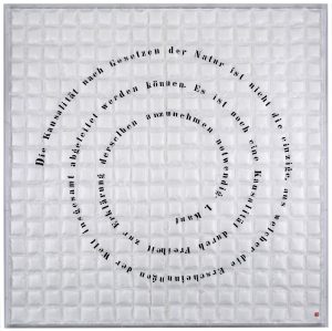 210/90 Bildobjekt Lore Bert "Die  Kausalität nach Gesetzen der Natur..."