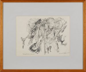 211/24 Bleistiftzeichnung Bernard Schultze