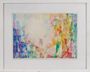 212/10 Aquarell Heinz Kreutz "o. T." 1993