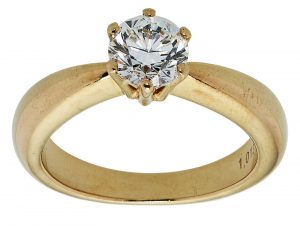 214/743 Brillant-Solitär-Ring