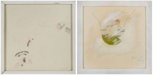 211/147 2 Kol. Bleistiftskizzen, Claus Bury