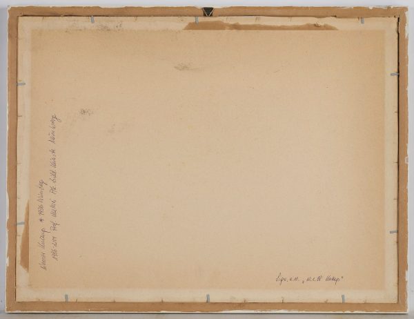 211/7 Mischtechnik/Pastellkreide Werner Knaupp – Bild 2