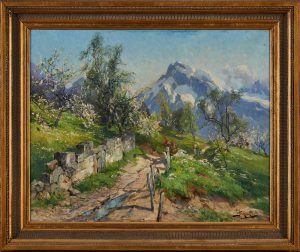 211/280 Gemälde Jacques Matthias Schenker