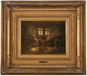 213/271: Gemälde Anton Burger