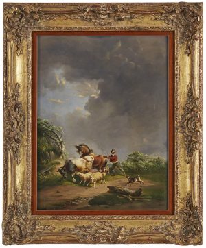 211/242 Gemälde Eugène Verboeckhoven